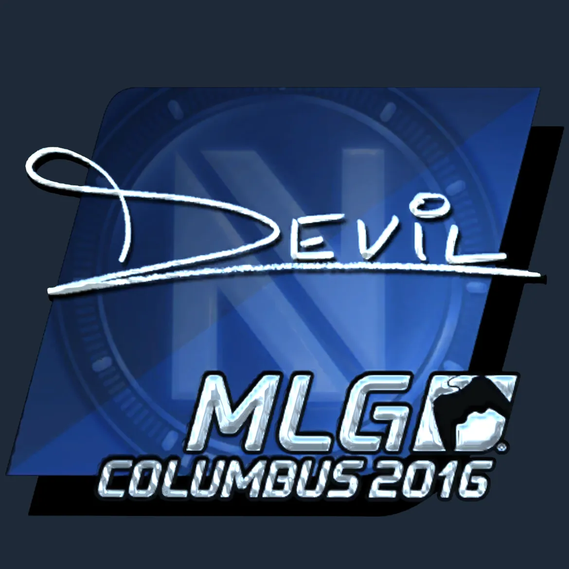 Sticker | DEVIL (Foil) | MLG Columbus 2016