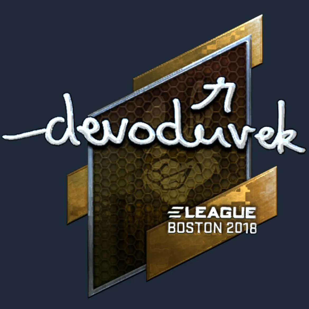 Sticker | devoduvek (Foil) | Boston 2018