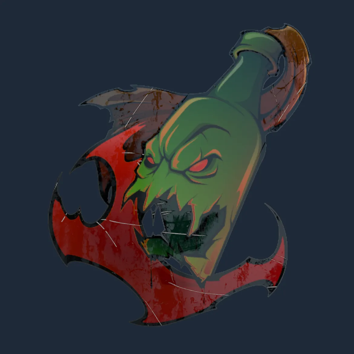 Sticker | Devouring Flame (Holo)