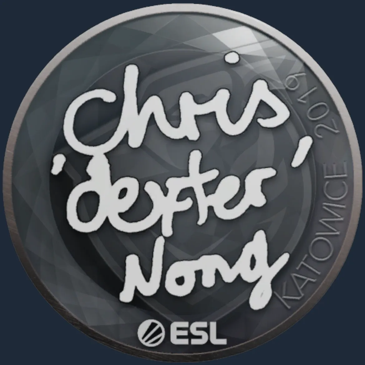 Sticker | dexter | Katowice 2019