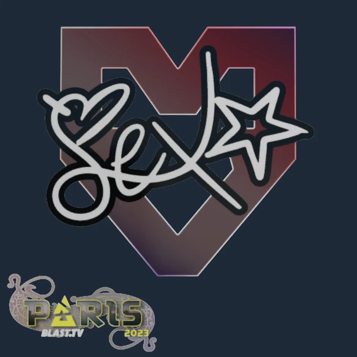 Sticker | dexter | Paris 2023