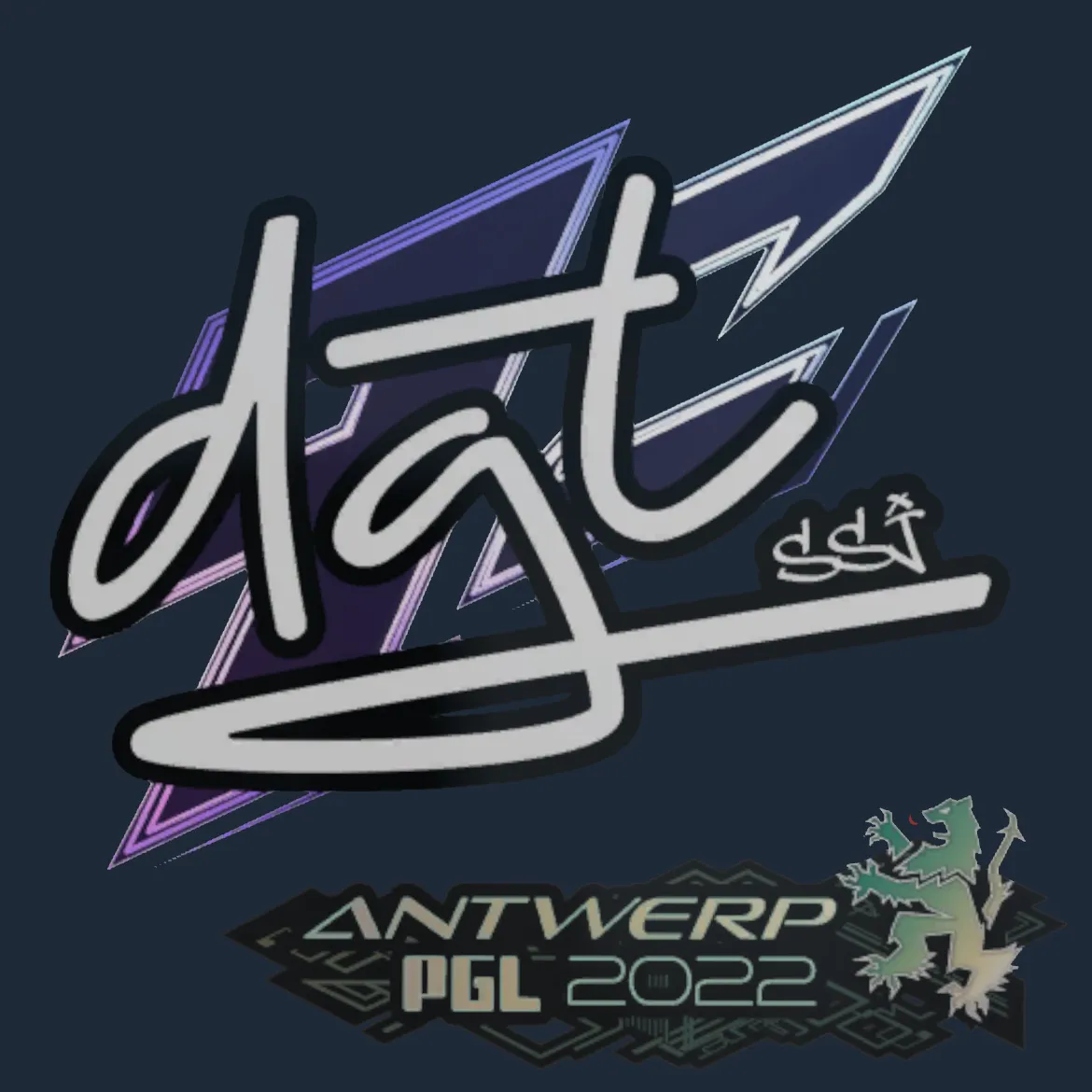 Sticker | dgt | Antwerp 2022