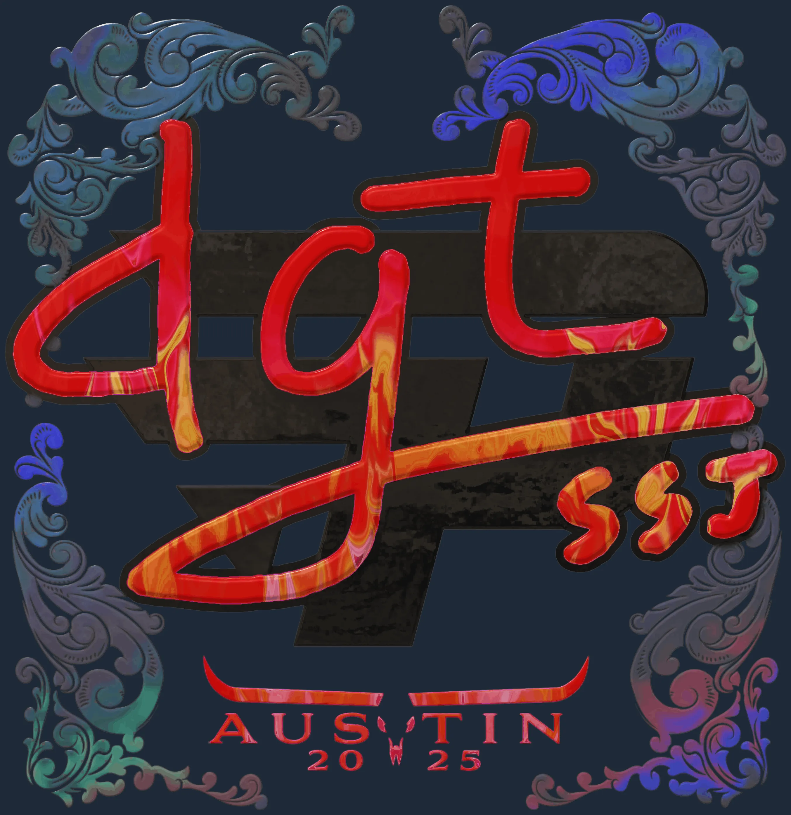Sticker | dgt (Holo) | Austin 2025