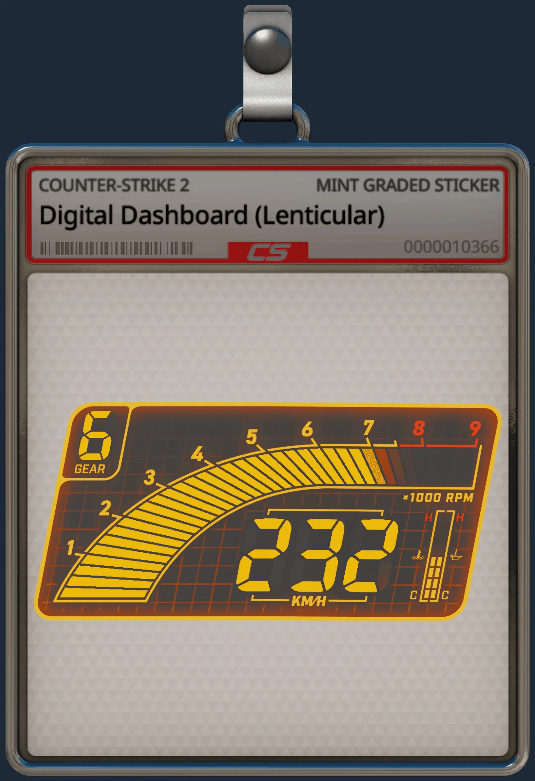Sticker | Digital Dashboard (Lenticular) Sticker | Digital Dashboard (Lenticular)