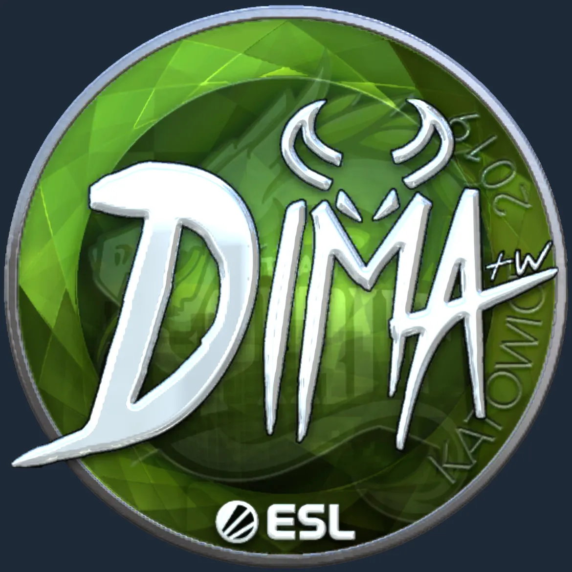 Sticker | Dima (Foil) | Katowice 2019