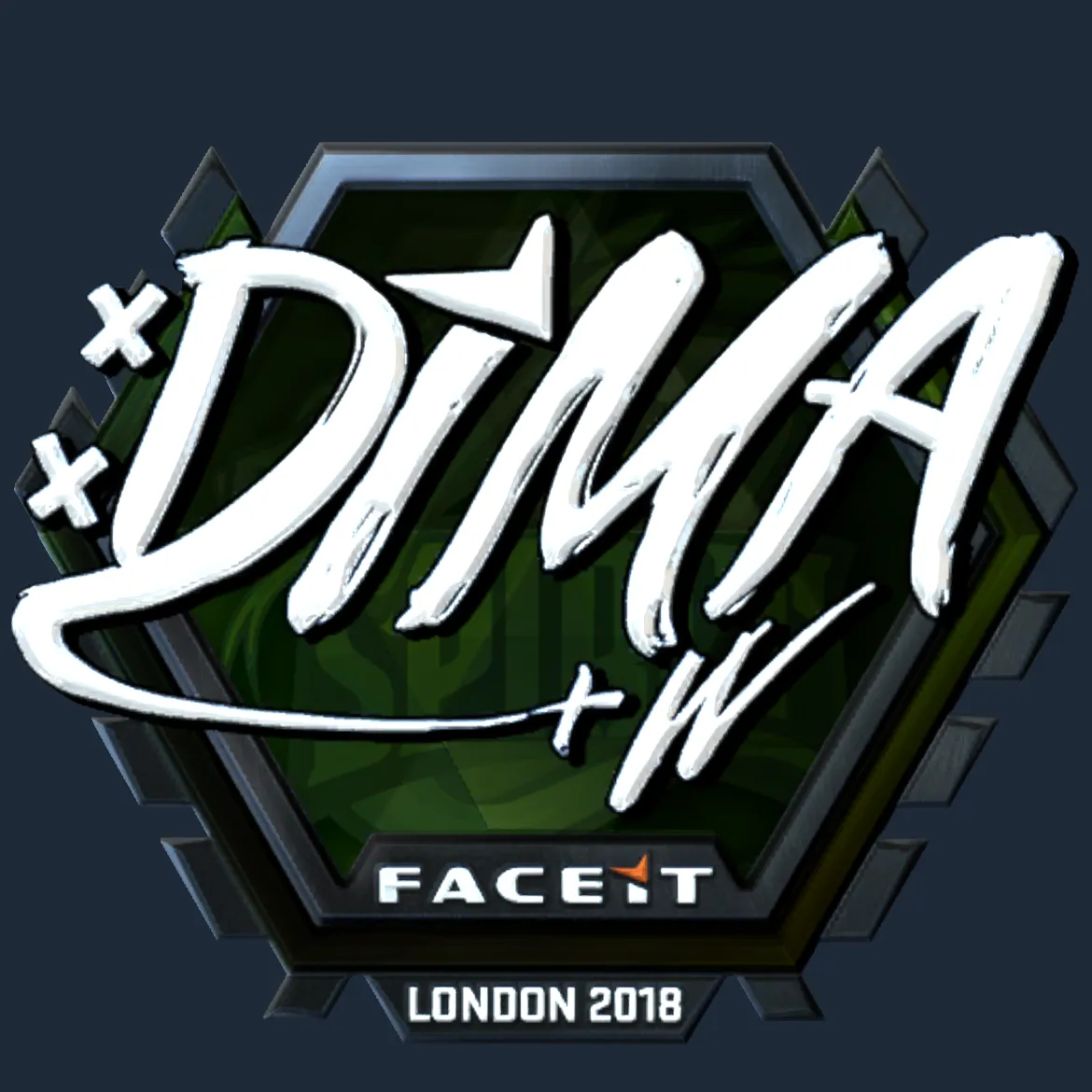Sticker | Dima (Foil) | London 2018
