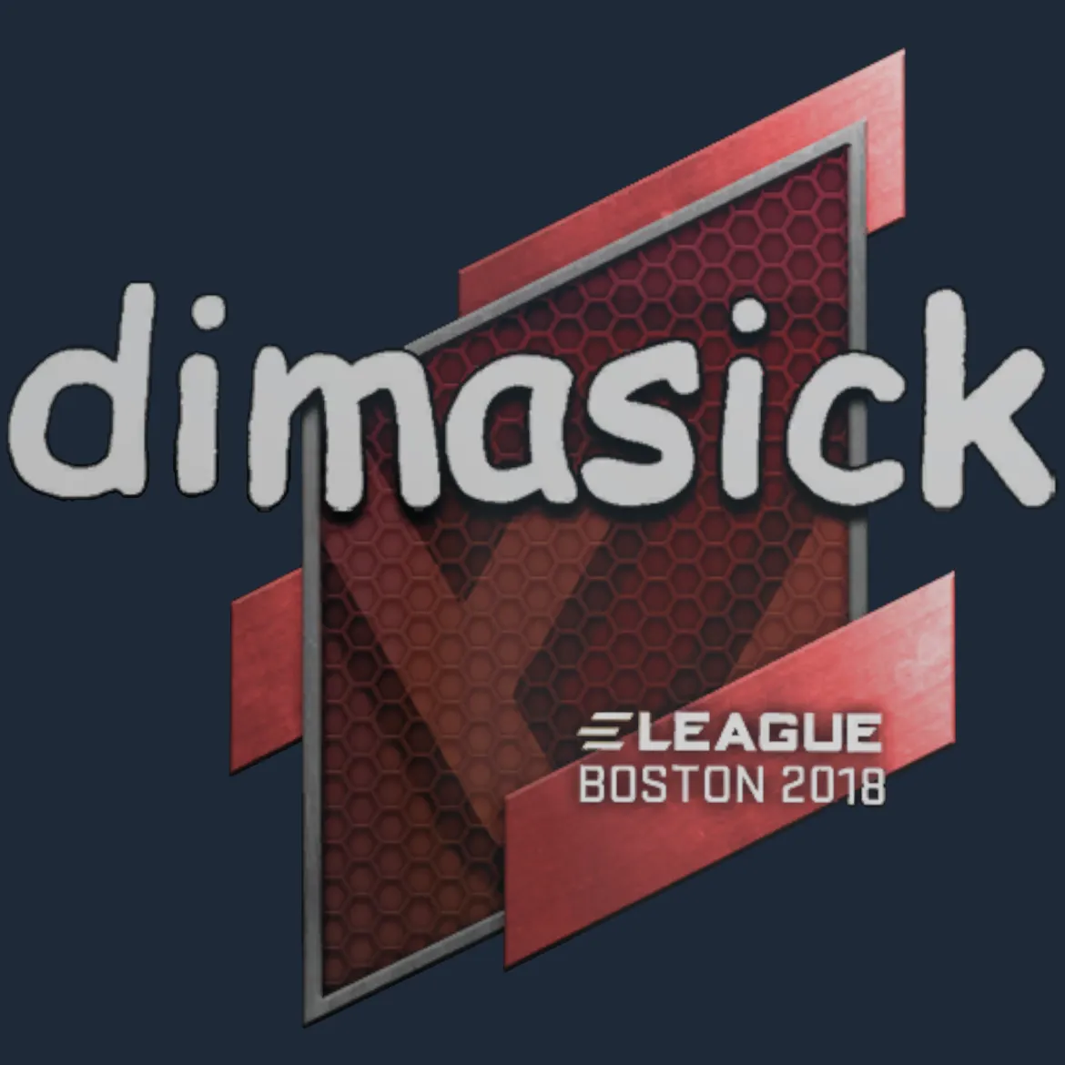 Sticker | dimasick | Boston 2018