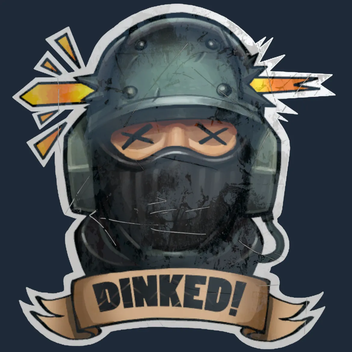 Sticker | Dinked