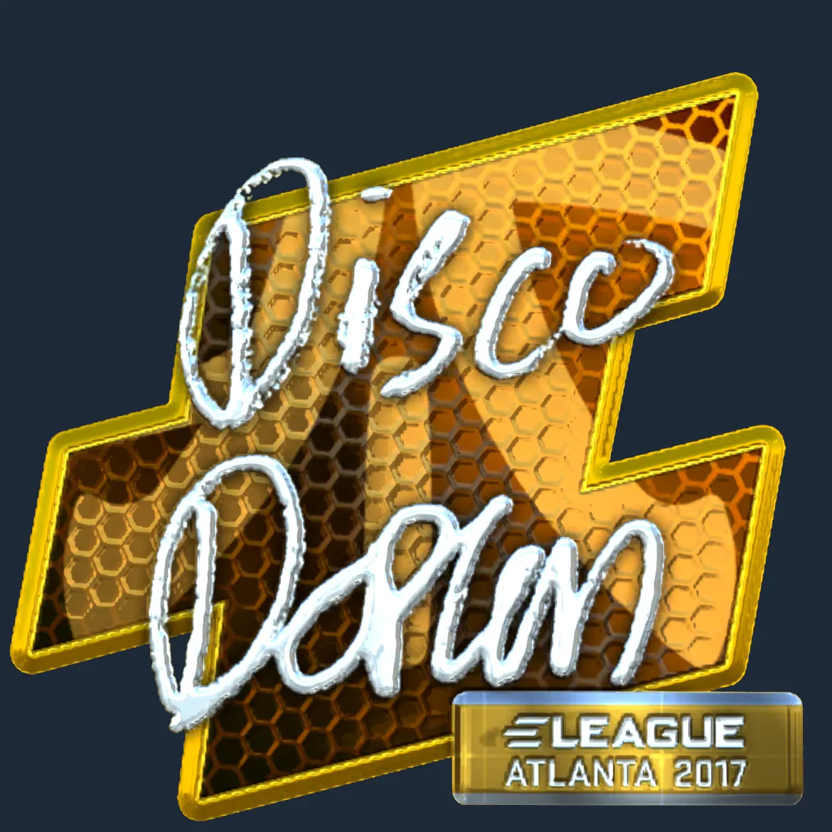 Sticker | disco doplan (Foil) | Atlanta 2017