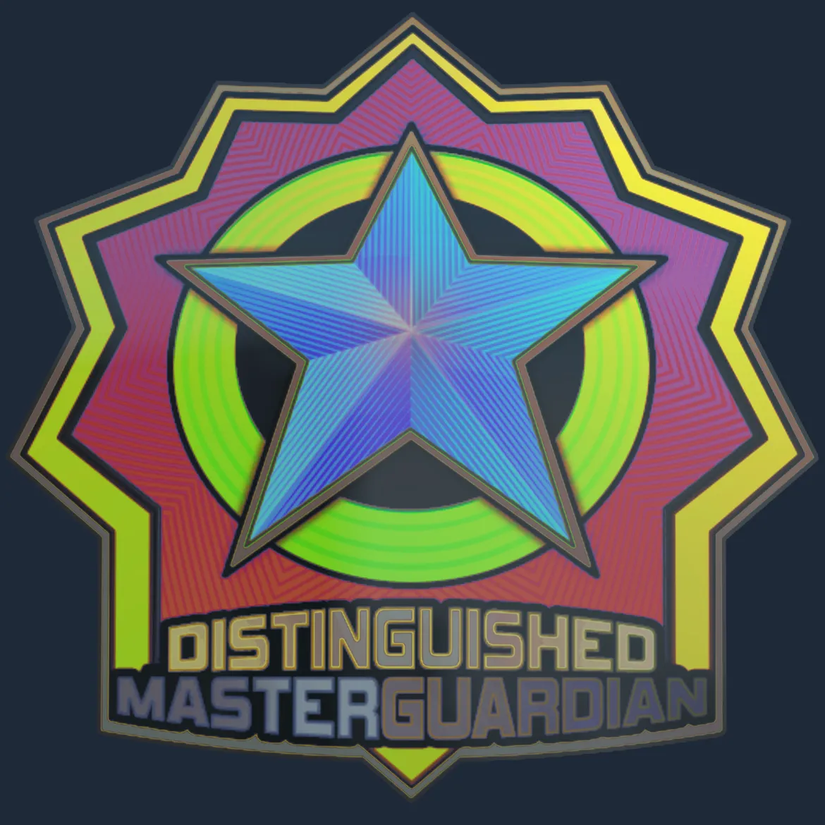 Sticker | Distinguished Master Guardian (Holo)
