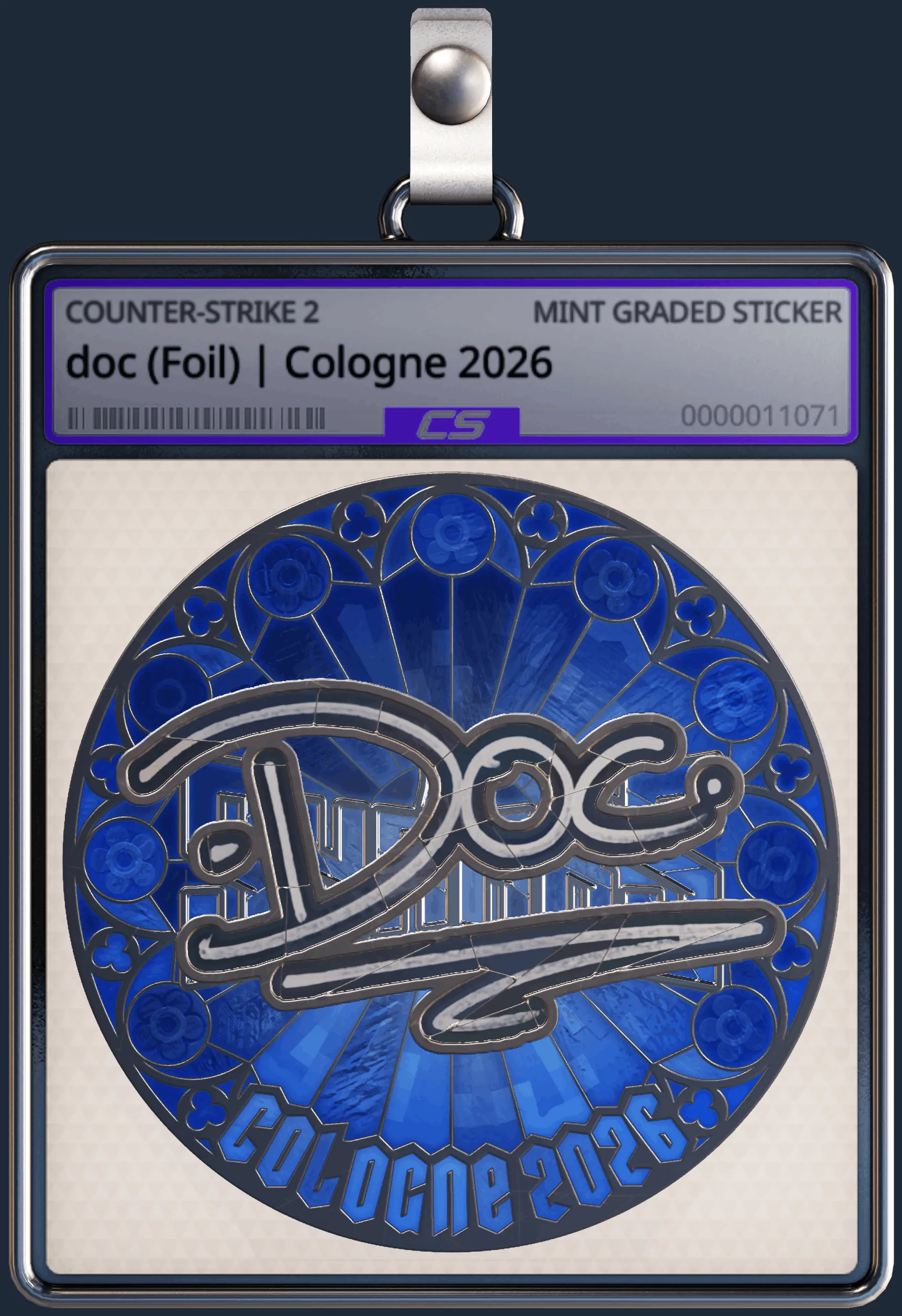 Sticker | doc (Foil) | Cologne 2026 Sticker | doc (Foil) | Cologne 2026