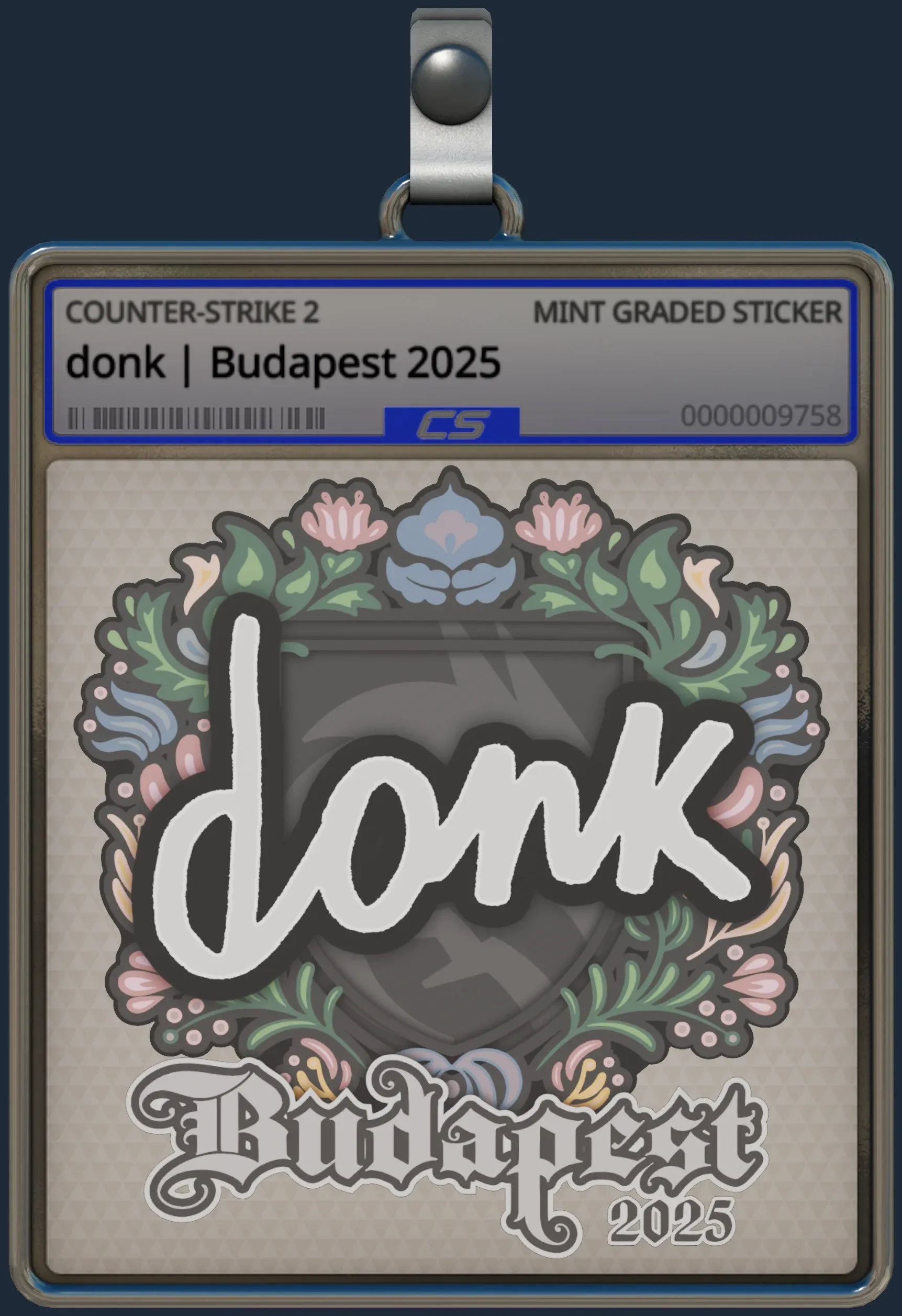 Sticker | donk | Budapest 2025