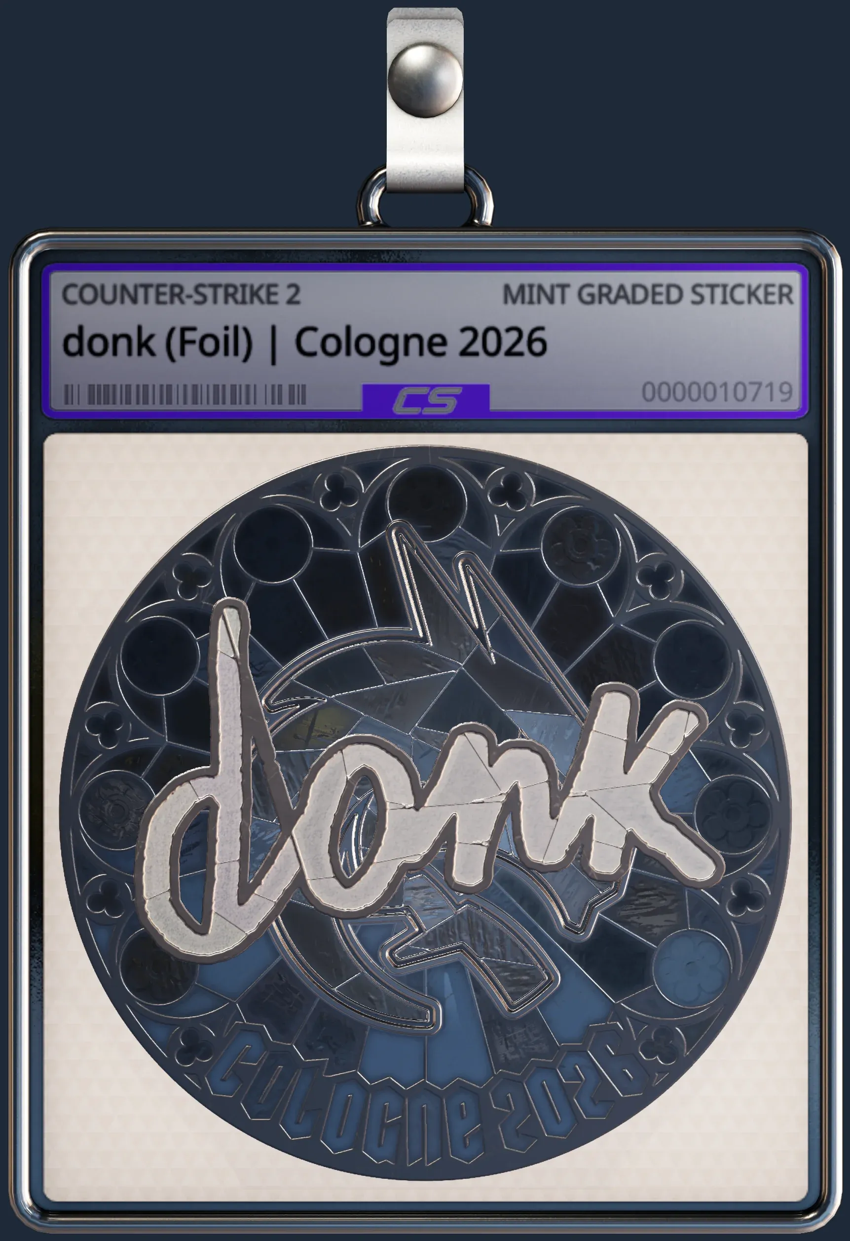 Sticker | donk (Foil) | Cologne 2026