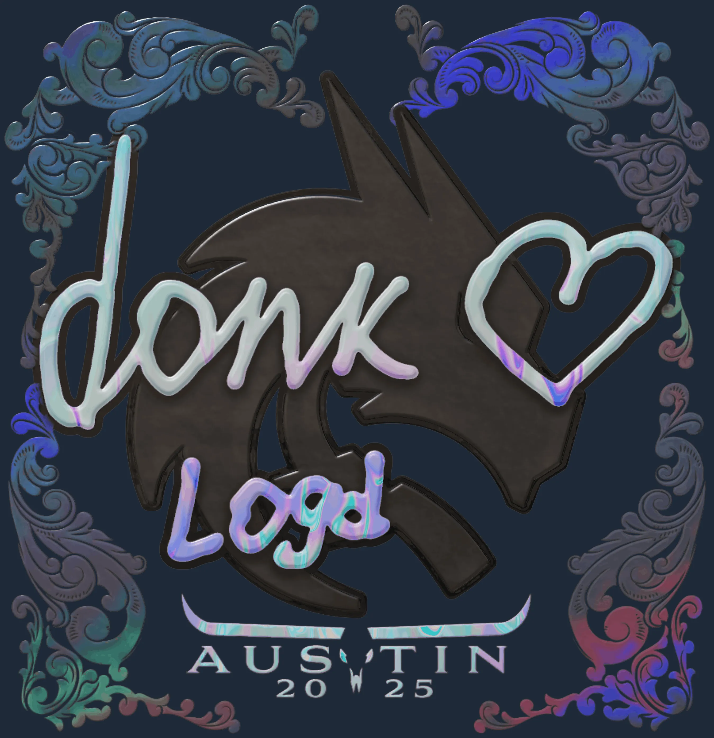 Sticker | donk (Holo) | Austin 2025