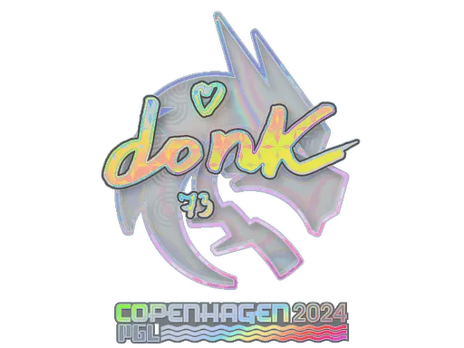 Sticker | donk (Holo) | Copenhagen 2024