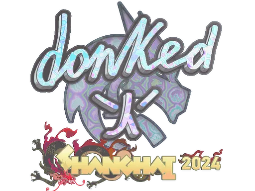 Sticker | donk (Holo) | Shanghai 2024