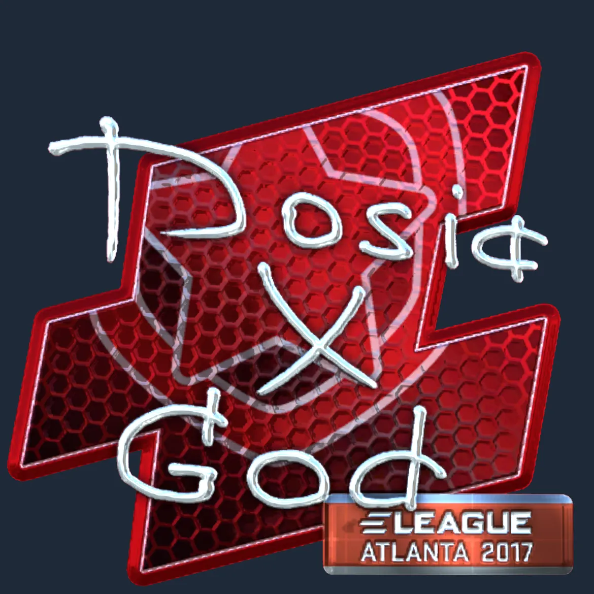 Sticker | Dosia (Foil) | Atlanta 2017