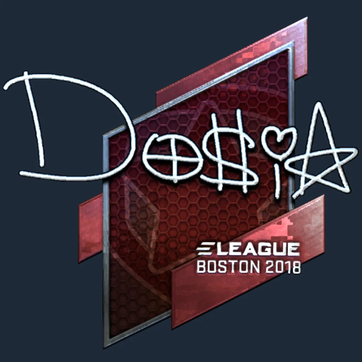 Sticker | Dosia (Foil) | Boston 2018