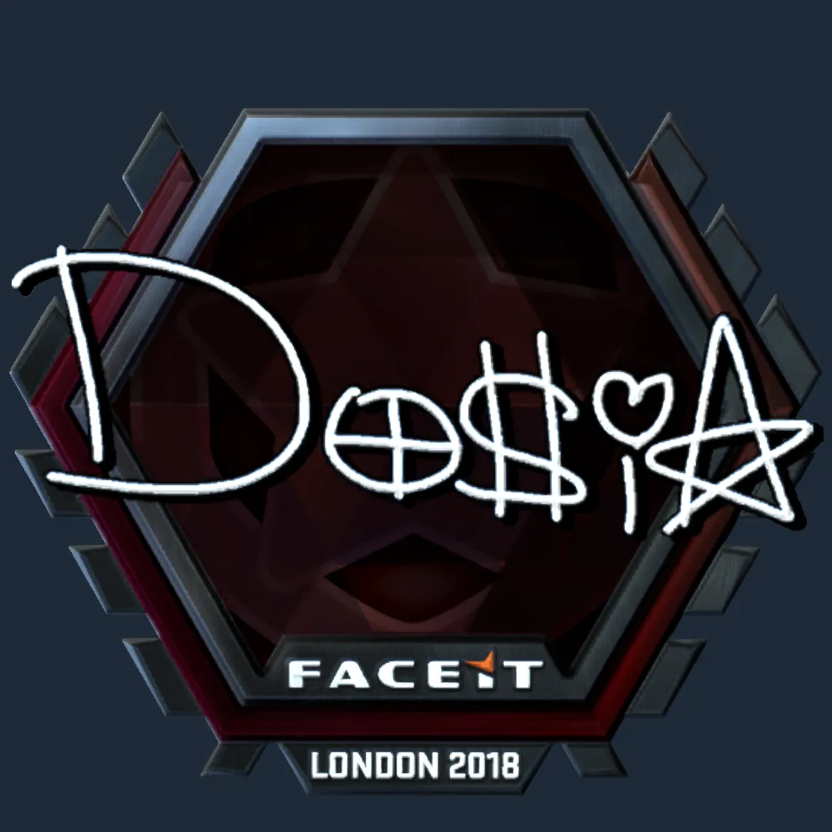 Sticker | Dosia (Foil) | London 2018