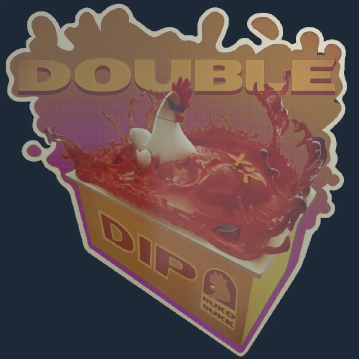 Sticker | Double Dip (Holo)