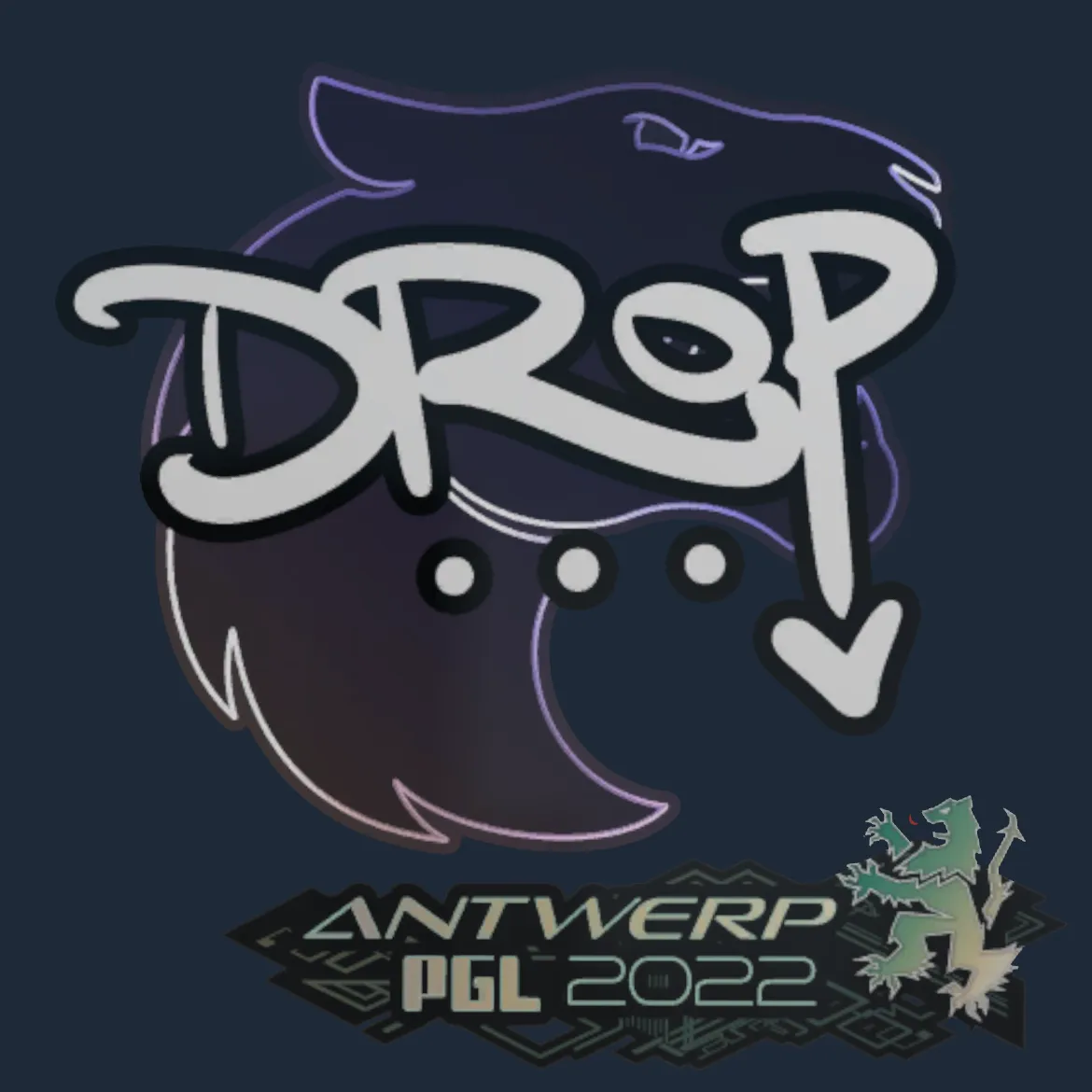 Sticker | drop | Antwerp 2022