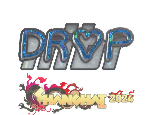 Sticker | drop (Glitter) | Shanghai 2024