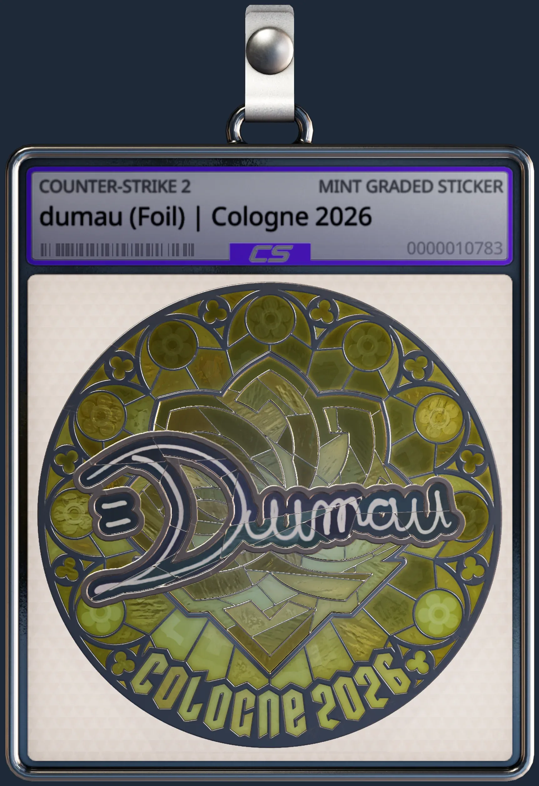 Sticker | dumau (Foil) | Cologne 2026