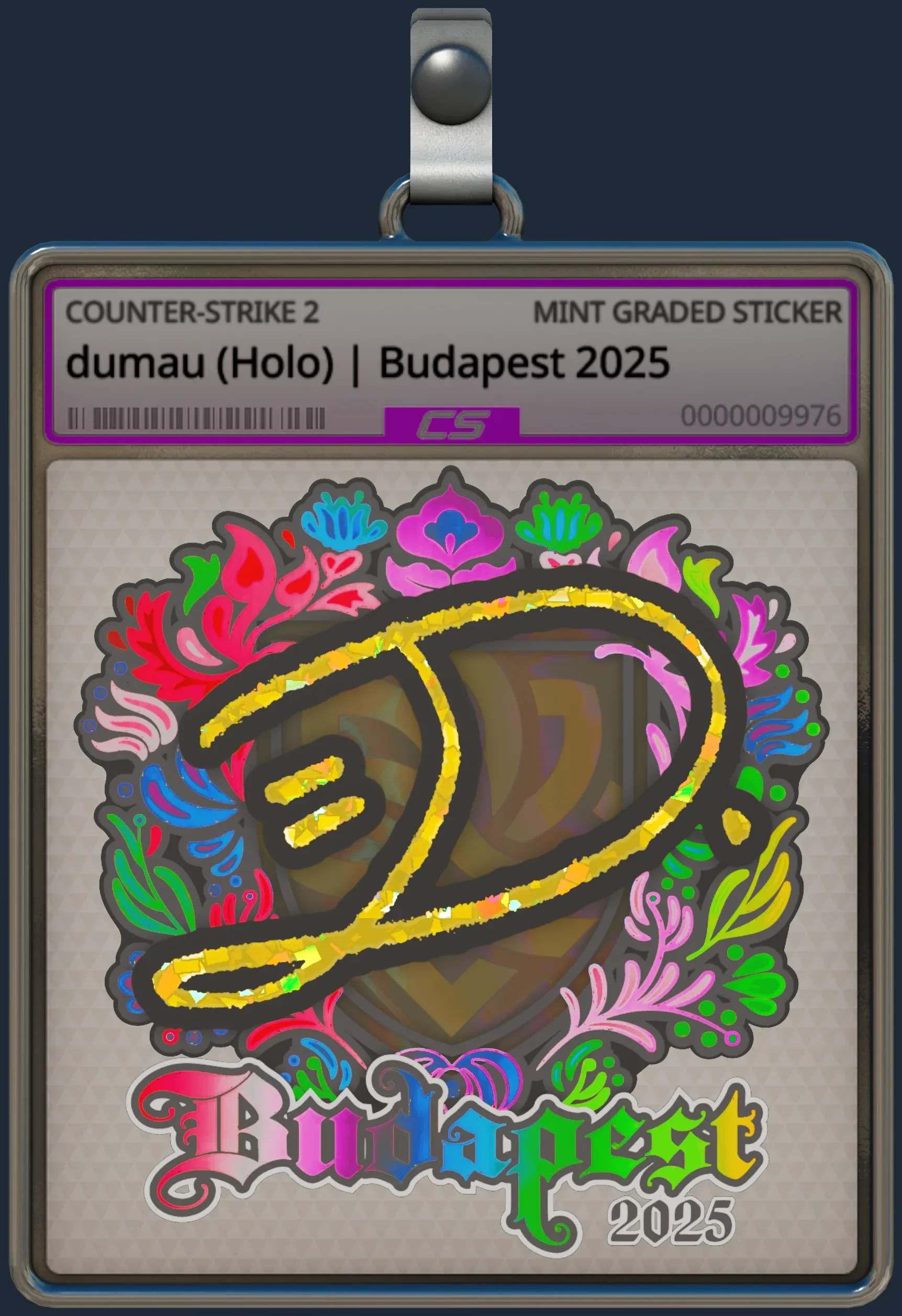 Sticker | dumau (Holo) | Budapest 2025