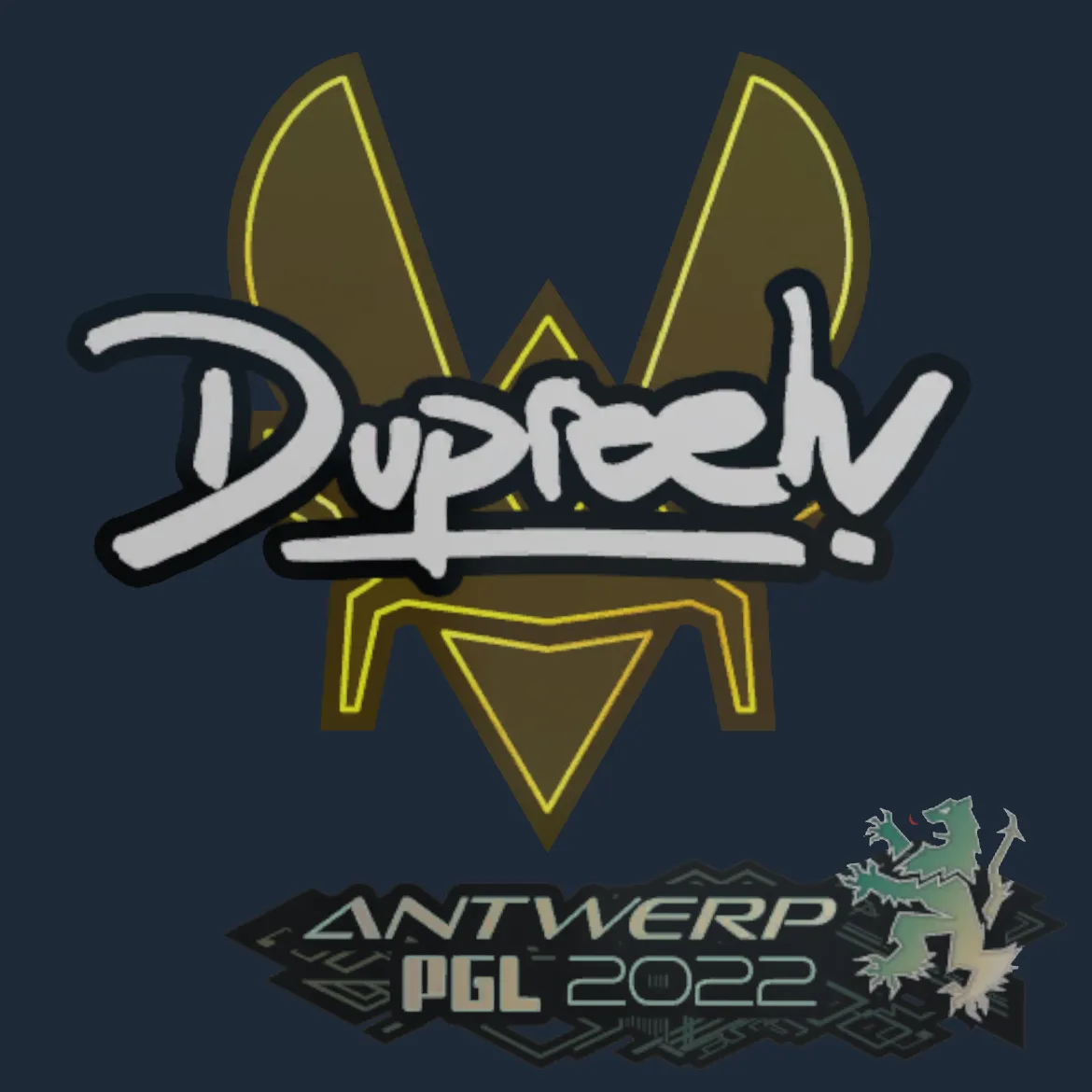 Sticker | dupreeh | Antwerp 2022