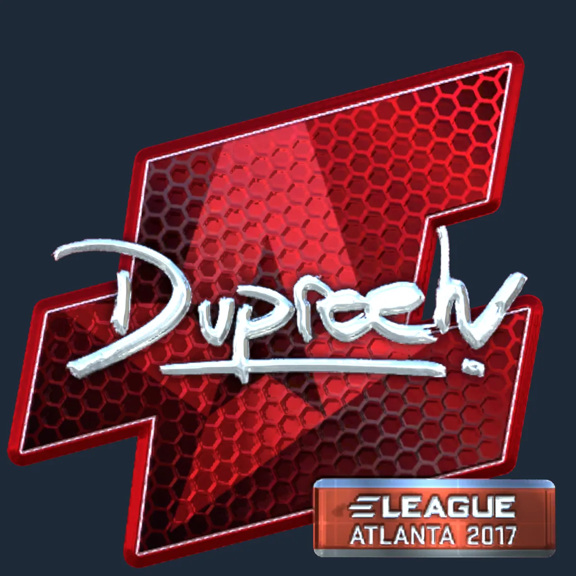 Sticker | dupreeh (Foil) | Atlanta 2017