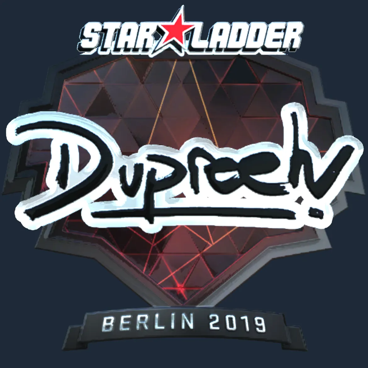Sticker | dupreeh (Foil) | Berlin 2019