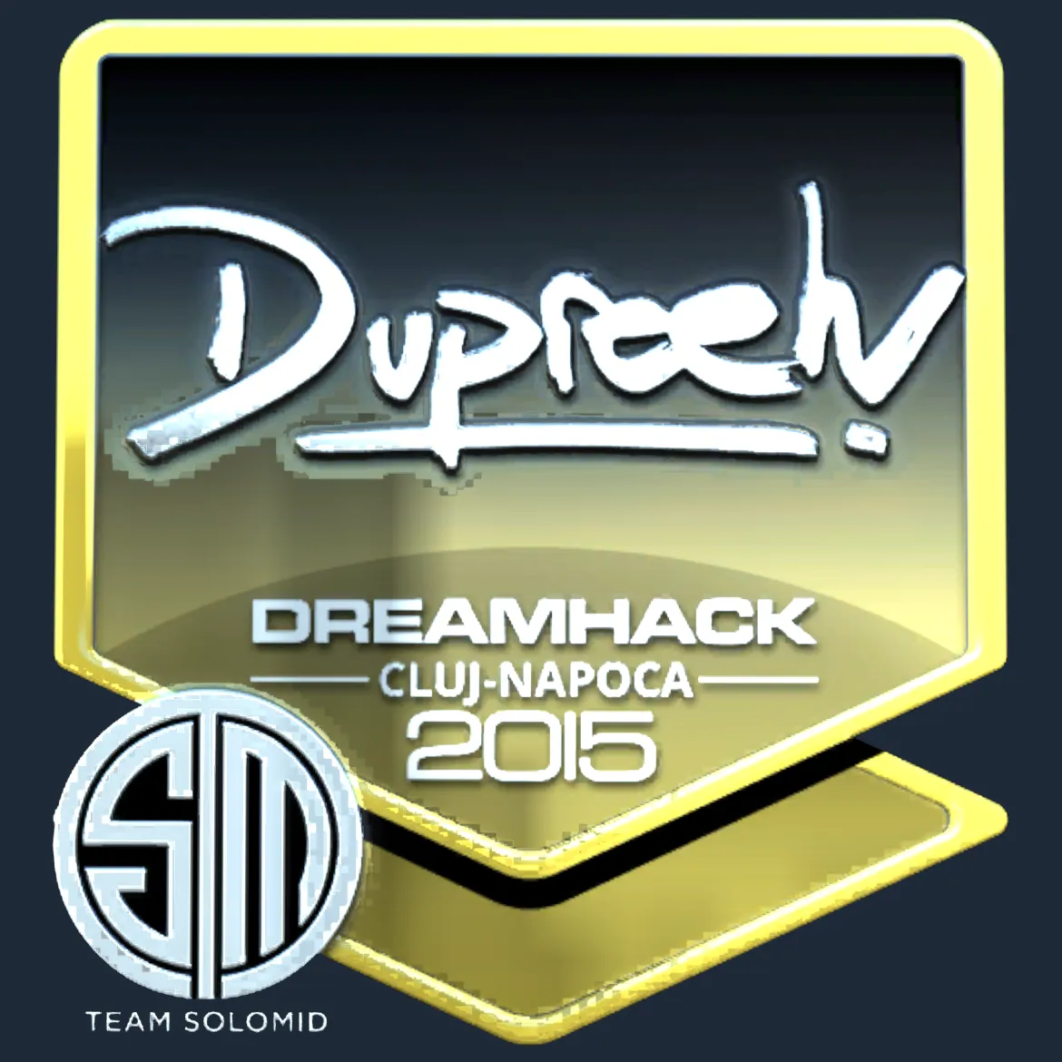 Sticker | dupreeh (Foil) | Cluj-Napoca 2015