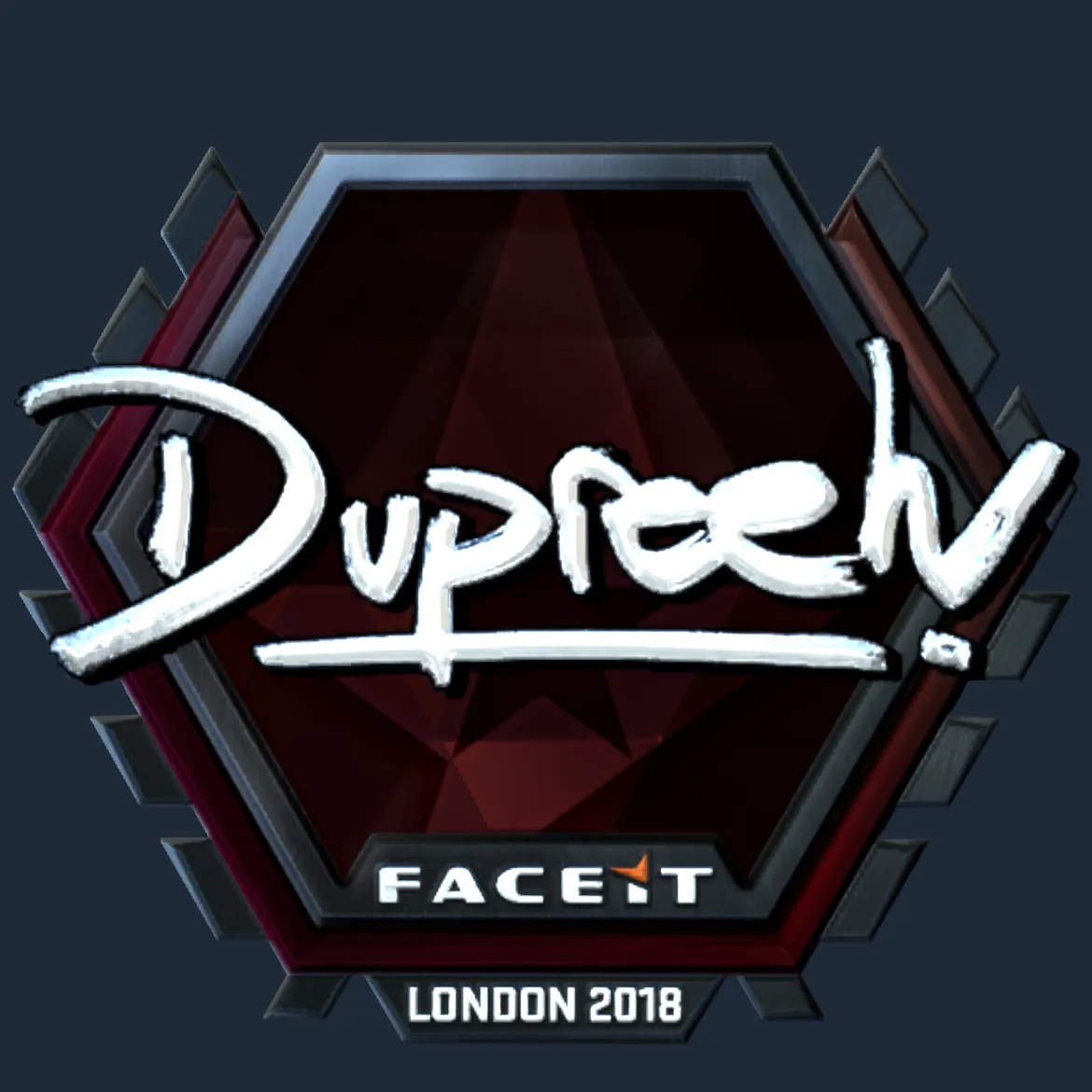 Sticker | dupreeh (Foil) | London 2018
