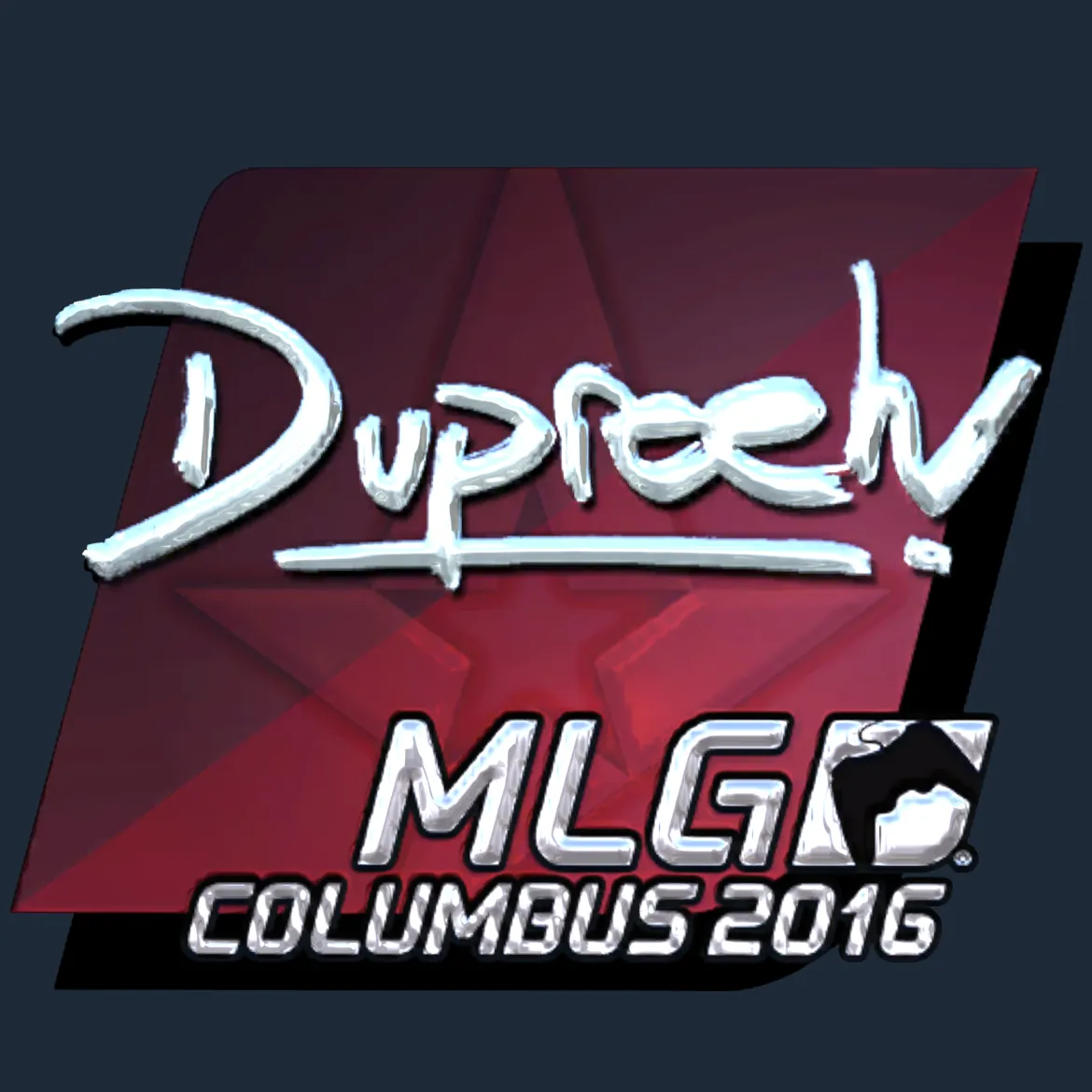 Sticker | dupreeh (Foil) | MLG Columbus 2016