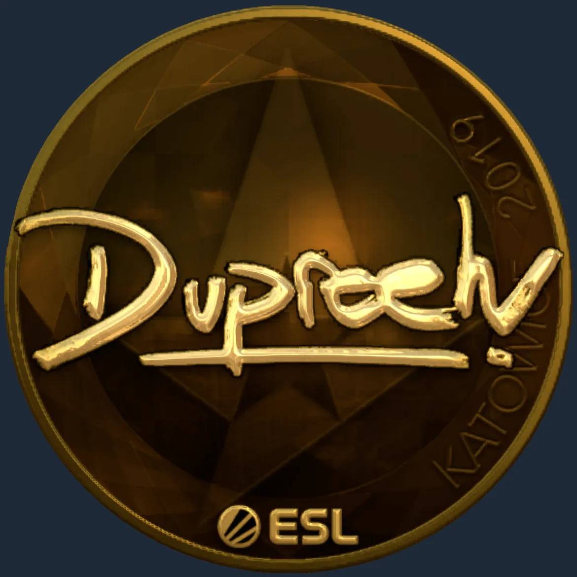 Sticker | dupreeh (Gold) | Katowice 2019