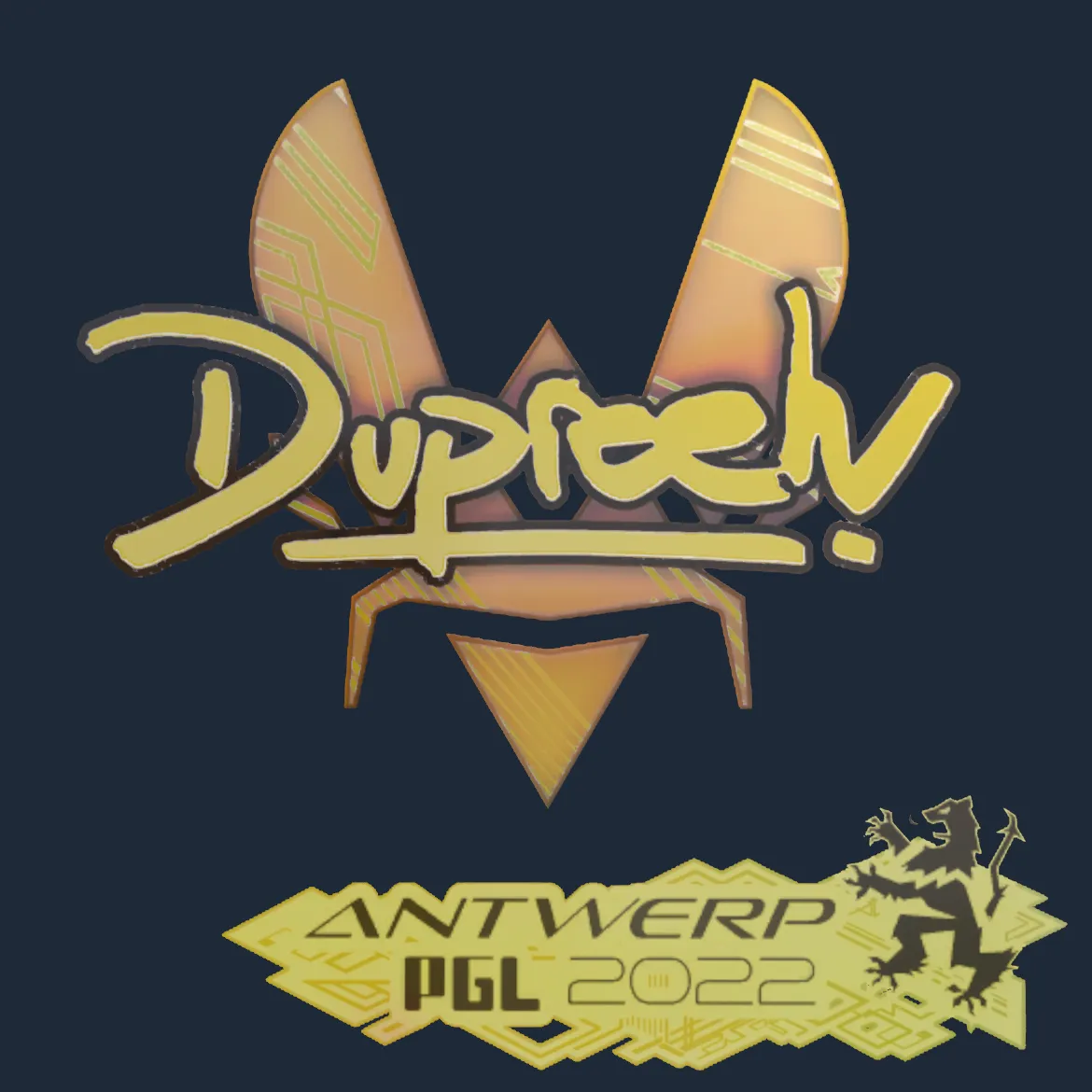 Sticker | dupreeh (Holo) | Antwerp 2022