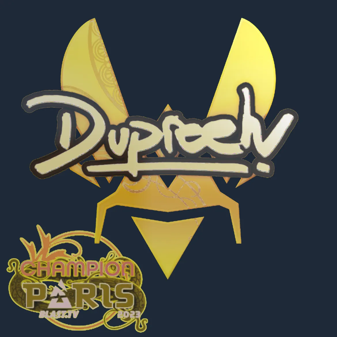 Sticker | dupreeh (Holo, Champion) | Paris 2023