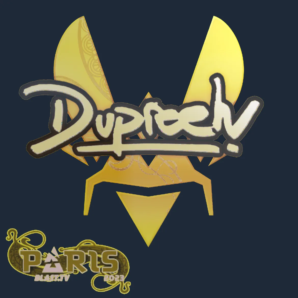 Sticker | dupreeh (Holo) | Paris 2023