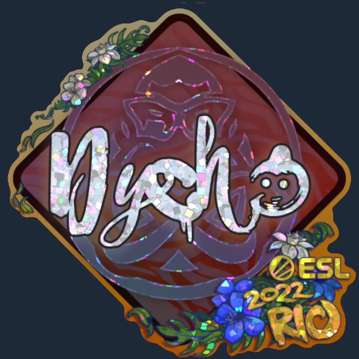 Sticker | Dycha (Glitter) | Rio 2022