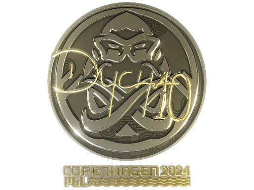 Sticker | Dycha (Gold) | Copenhagen 2024