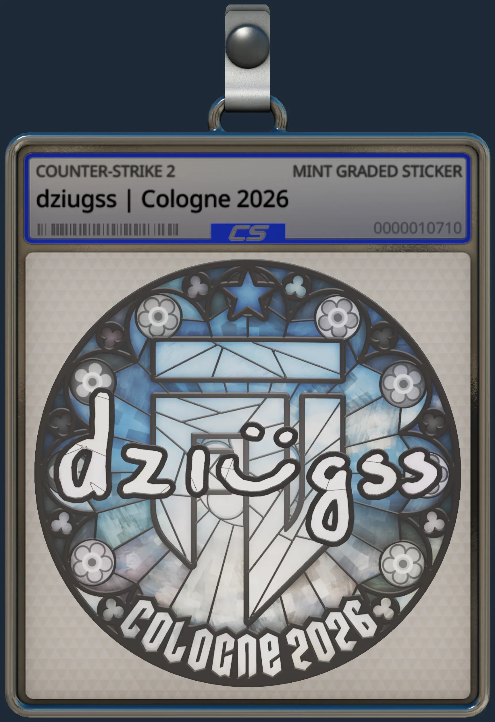 Sticker | dziugss | Cologne 2026