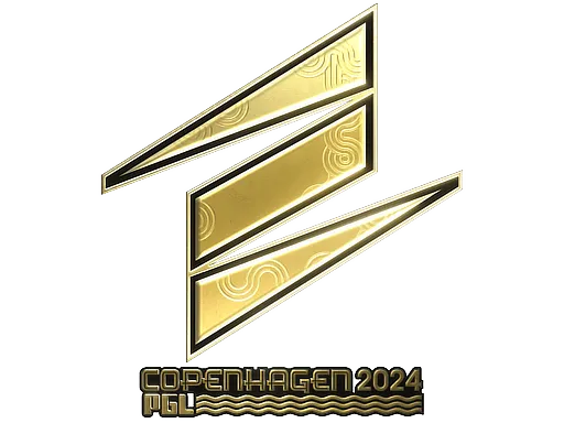 Sticker | ECSTATIC (Gold) | Copenhagen 2024