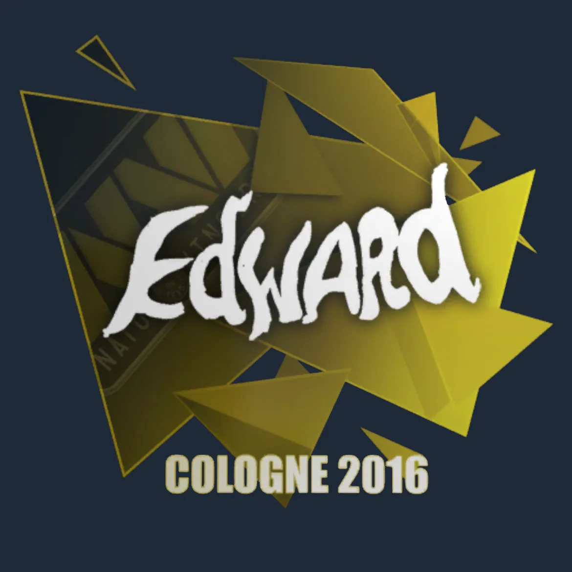 Sticker | Edward | Cologne 2016