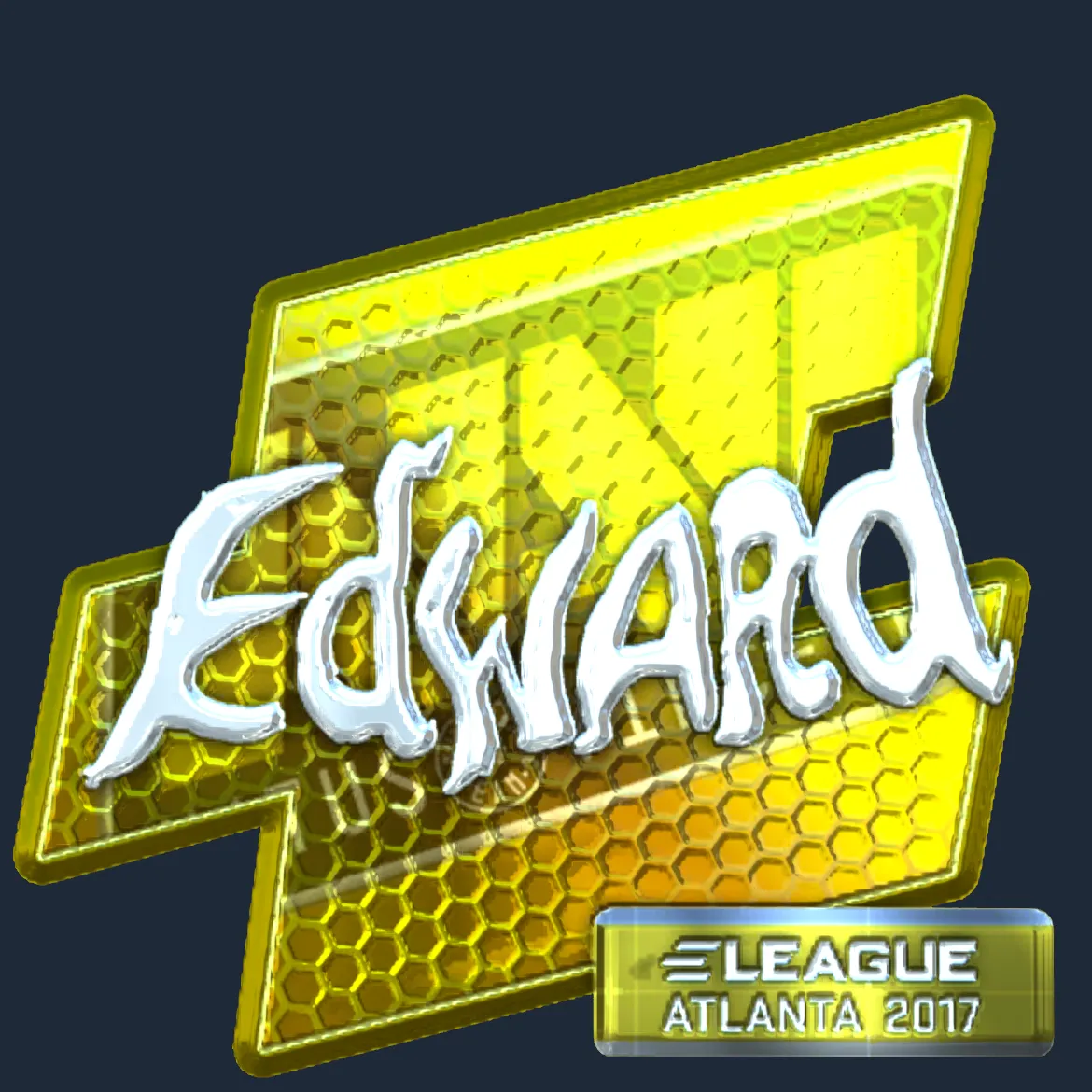 Sticker | Edward (Foil) | Atlanta 2017