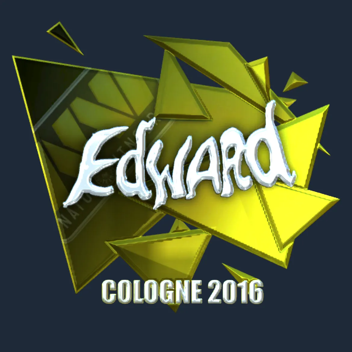 Sticker | Edward (Foil) | Cologne 2016