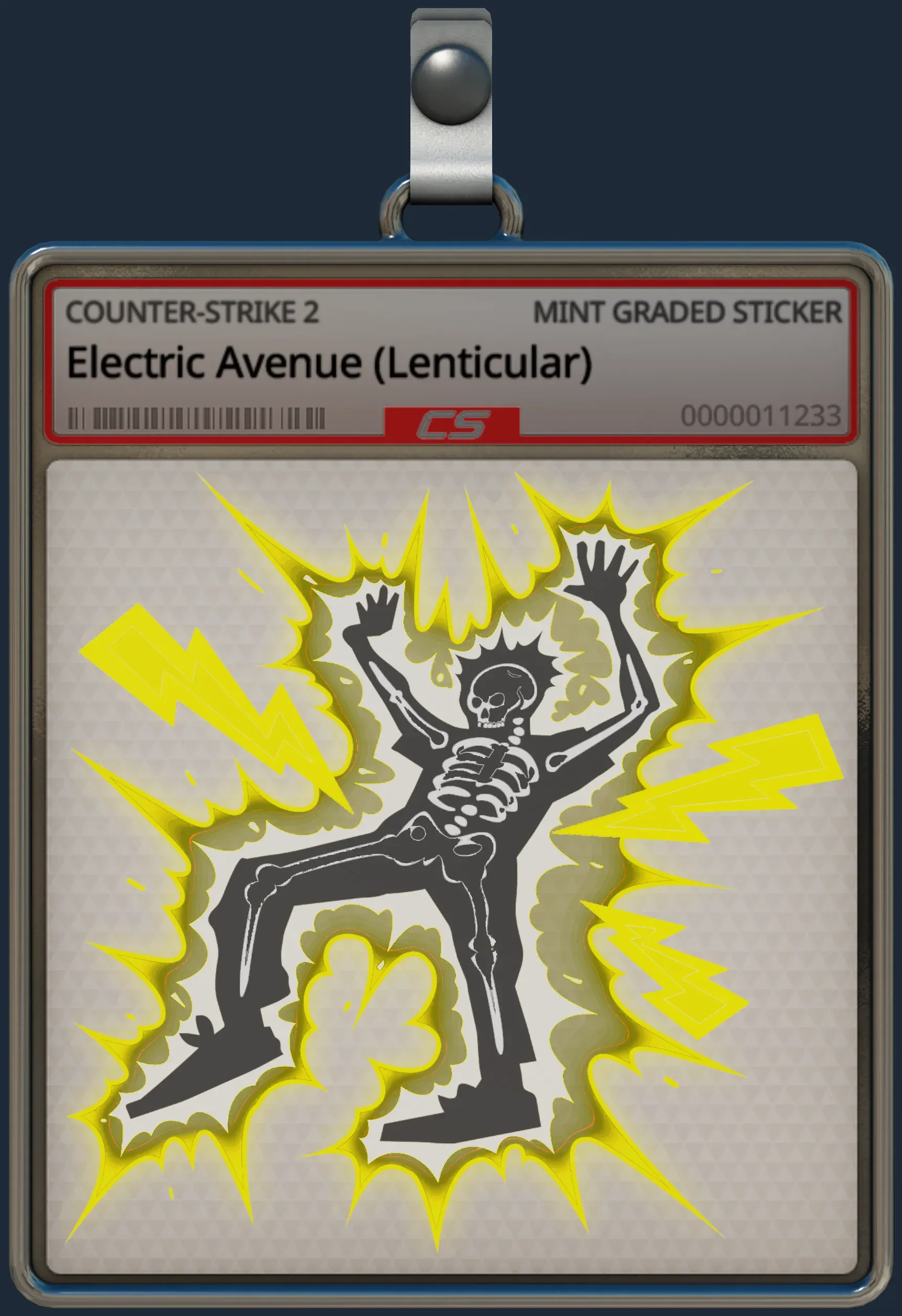 Sticker | Electric Avenue (Lenticular) Sticker | Electric Avenue (Lenticular)