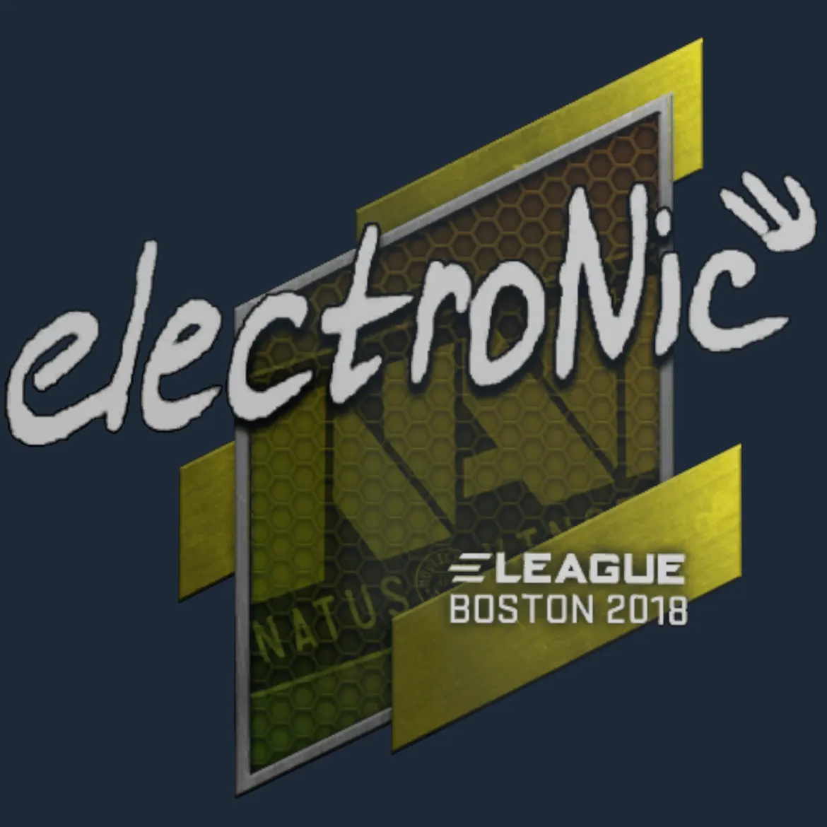 Sticker | electronic | Boston 2018