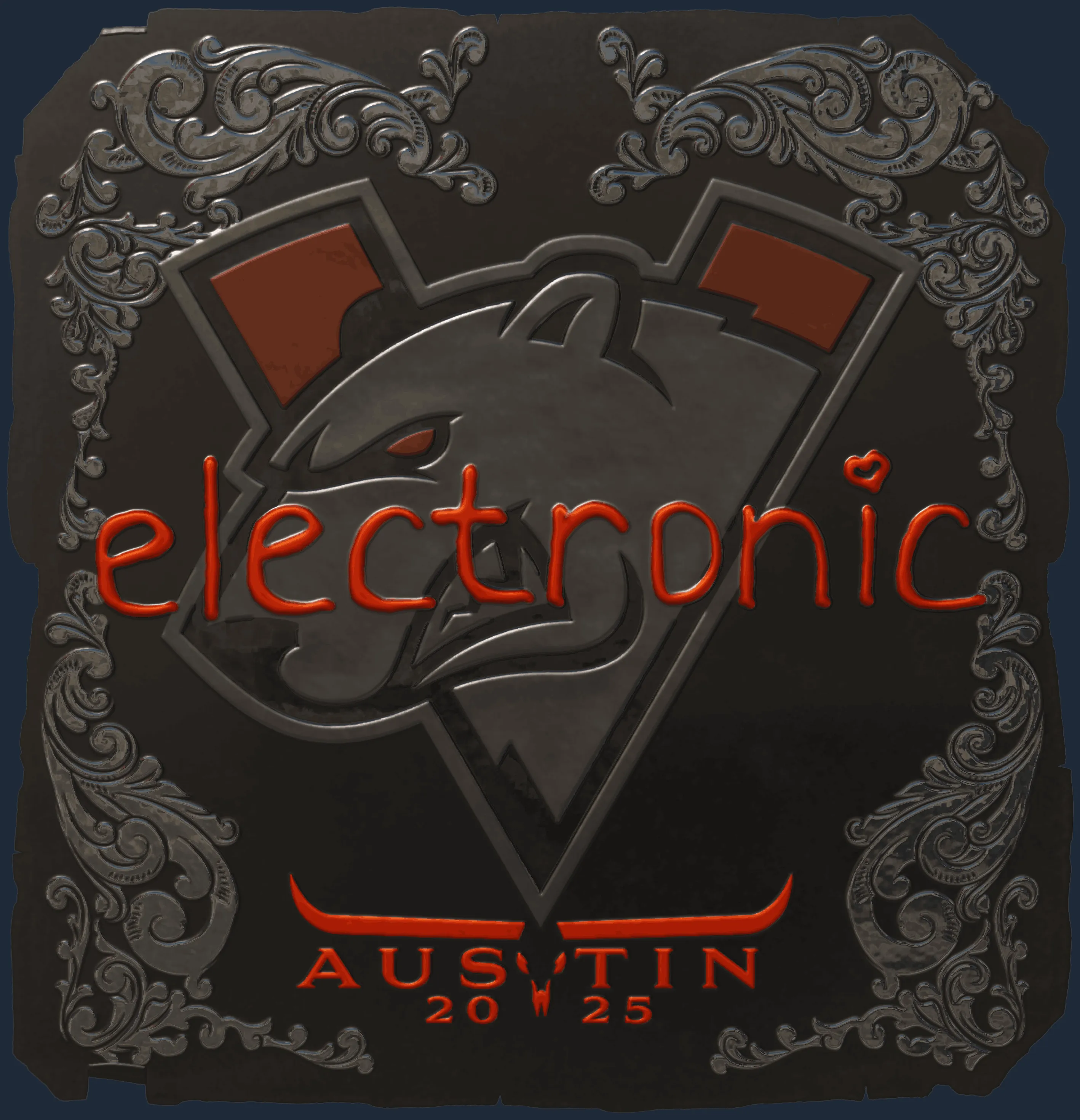 Sticker | electronic (Foil) | Austin 2025