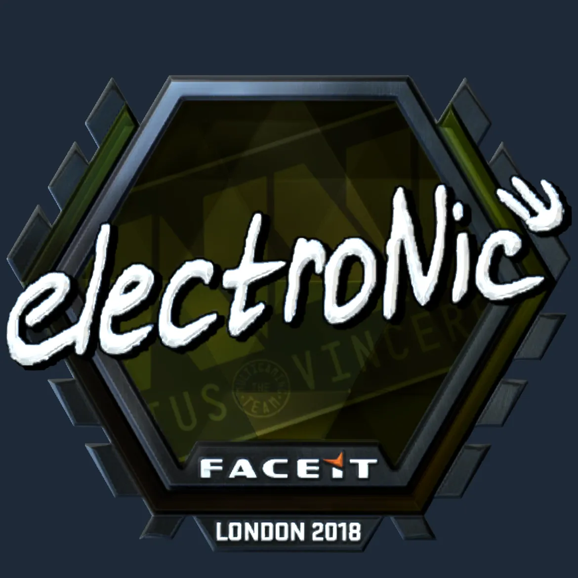Sticker | electronic (Foil) | London 2018