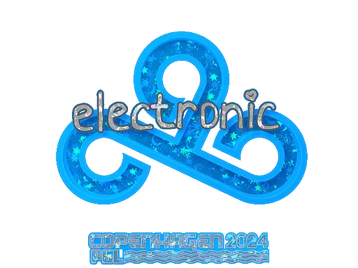 Sticker | electronic (Glitter) | Copenhagen 2024